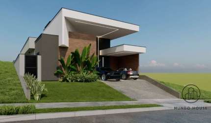 Casa em condomínio fechado com 3 quartos à venda na Rua Júlio Cassola, 777, Alphaville Nova Esplanada, Votorantim por R$ 1.700.000
