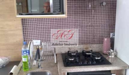 Apartamento com 1 quarto à venda no Embaré, Santos , 32 m2 por R$ 340.000