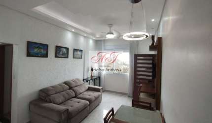 Apartamento à venda em Santos-SP, no Boqueirão, com 2 quartos, 1 sala, 1 vaga de garagem e 90m² de área.