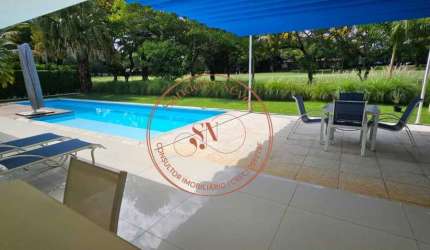 Casa Térrea À VENDA - 4 Dorm. 2 Suítes - R$ 3.900.000 - 445m² - Lago Azul - Araçoiaba SP