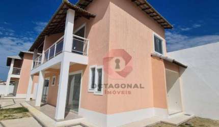 Casa com 2 dormitórios à venda por R$ 345.000,00 - Jardim Atlântico Leste (Itaipuaçu) - Maricá/RJ