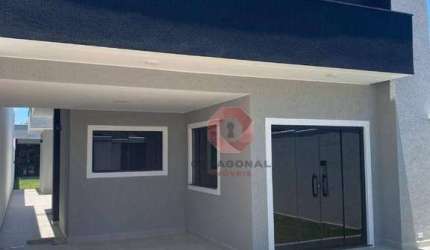 Casa com 3 dormitórios à venda, 138 m² por R$ 750.000,00 - Jardim Atlântico Oeste (Itaipuaçu) - Maricá/RJ