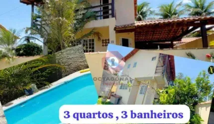 Casa com 3 quartos à venda, 150 m² por R$ 550.000 - Condado de Maricá - Maricá/RJ