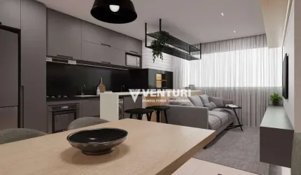 Apartamento com 2 dormitórios à venda, 54 m² por R$ 395.000,00 - Água Verde - Blumenau/SC