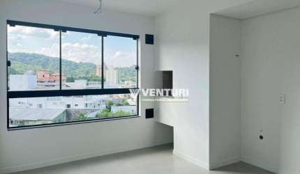 Apartamento com 2 dormitórios à venda, 62 m² por R$ 410.000,00 - Garcia - Blumenau/SC
