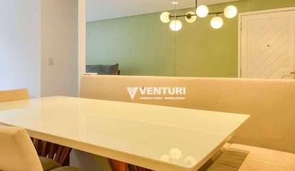 Apartamento com 3 dormitórios à venda, sendo 1 suíte com terraço, 85 m² por R$ 480.000 - Velha - Blumenau/SC