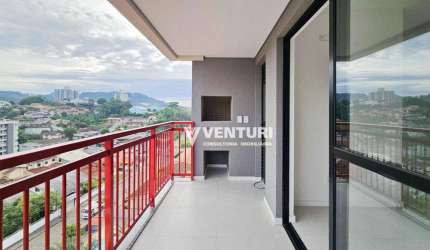 Apartamento com 2 dormitórios, sendo 1 suíte à venda, 69 m² por R$ 440.000 - Velha - Blumenau/SC