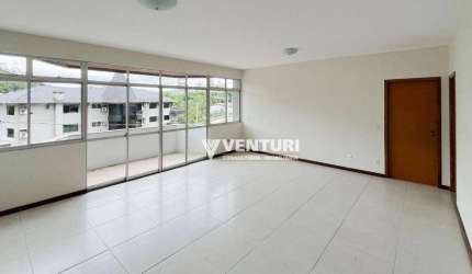 Apartamento com 3 dormitórios para alugar, 139 m² por R$ 3.594,00/mês - Ponta Aguda - Blumenau/SC