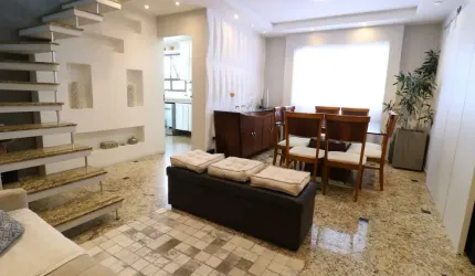 Cobertura para venda com 3 quartos, sendo 3 suítes, 128m²