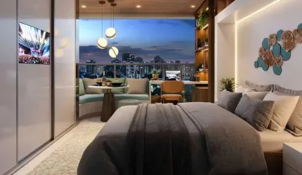 Studio para venda com 1 quarto, 23m²