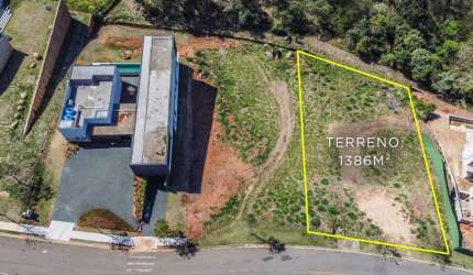 Lote em condomínio para venda, 1,386m²