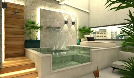 Cobertura para venda com 4 quartos, sendo 4 suítes, 240m²