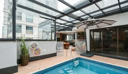 Cobertura para venda com 5 quartos, sendo 4 suítes, 405m²
