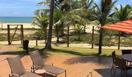 Excelente Village em Itacimirim frente mar 3/4 mobiliado sendo duas suite duas vagas de garagem cobertas