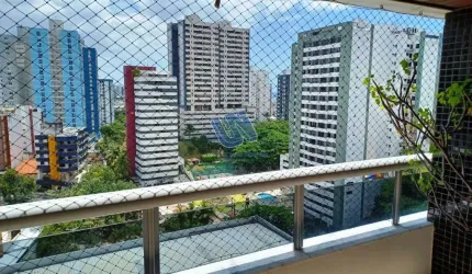 Apartamento Cobertura nascente 4 Suites sendo 3 suítes mais gabinete com 492,21m2 na Pituba