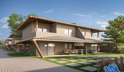 Casa em condominio 2 Suítes 103,44m2 em Imbassai