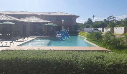 Village 2 suítes térreo mobiliado 90m2 com garden em Itacimirim, 02 vagas Rua do Meio.