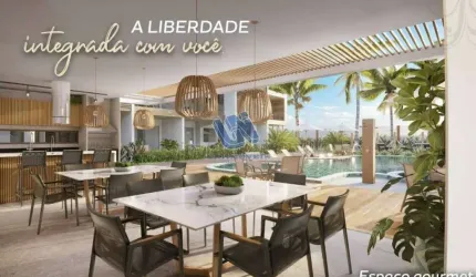 Village Perla Laguna Itacimirim com 3 Suites térreo 94,50 + garden de 30,13m2 m2 em Itacimirim