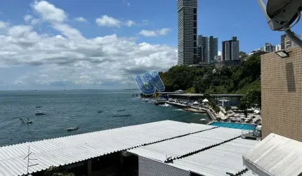 Apartamento duplex 5 quartos sendo 4 suítes com vista mar 400m2 na Barra
