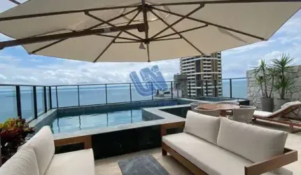 Mansao Carybe vista mar 3 suites 155m2  2 vagas de garagem perto do Yacht Club