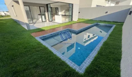 Casa em condomínio 4 suítes 294m2 em Alphaville Litoral Norte II - Camaçari