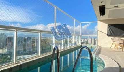 Apartamento 4/4 Três  suítes 98m2 a venda na Pituba