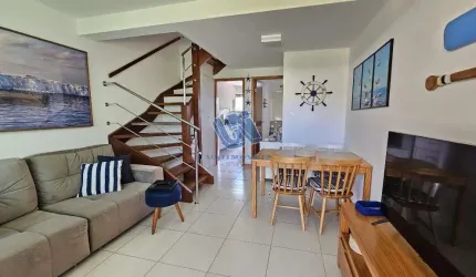 Casa em Condomínio pé na areia 3 quartos suítes 72,30m2 em Itacimirim