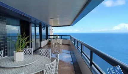 Apartamento 4 Suites sendo 1 suite master com vista para Baia de Todos os Santos 288m2 na Vitória