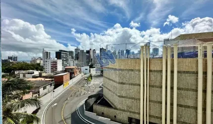 Apartamento quarto e sala nascente na Barra 44m2