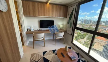 Apartamento tipo Studio com mezanino 32m2 no Caminho da Arvores