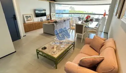 Apartamento nascente com vista mar 3 suítes, sendo 1 suíte master com escritório e closet 179m2 na Barra