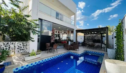 Casa em condomínio fechado com 4 quartos à venda na Belvedere, 1, Condomínio Belvedere, Cuiabá por R$ 2.300.000