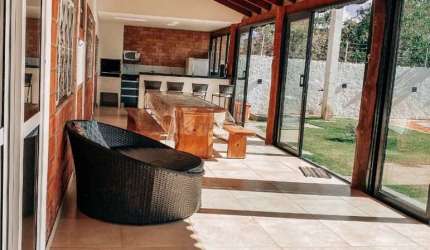 Casa em condomínio fechado com 4 quartos à venda na Rua dos Girassois, 10, Aldeia Velha, Chapada dos Guimarães por R$ 600.000