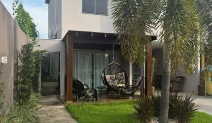 Casa em condomínio fechado com 3 quartos à venda na Rua Miguel Leite, 1455, Centro Norte, Várzea Grande por R$ 1.050.000