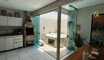 Casa em condomínio fechado com 3 quartos à venda na Avenida das Palmeiras, 546, Jardim Imperial, Cuiabá por R$ 550.000