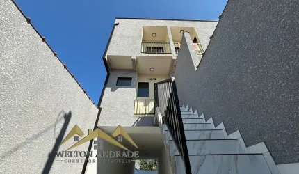 Sobrado novo localizado no bairro Residencial Santo Antônio