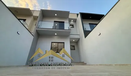 Sobrado novo localizado no bairro Jardim Columbia em Caieiras