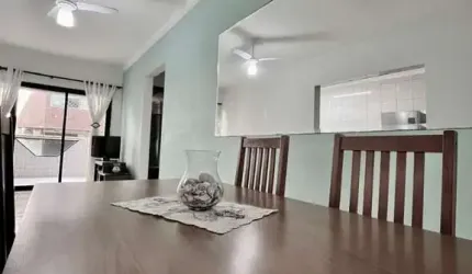 Apto Espaçoso 1 Dorm (1 Suíte) 1 Banheiro, Cozinha Americana, 2 Sacadas, 1 Vaga