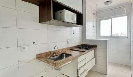 Apartamento 1 Dormitório Sacada Gourmet com Churrasqueira Prédio Lazer Completo