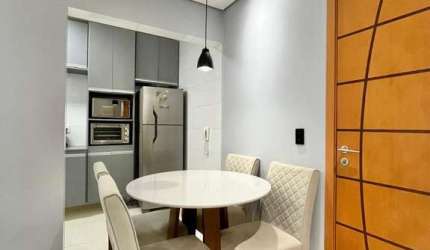 Apto 1 Dorm Mobiliado Sacada Gourmet 1 Vaga Churrasqueira Prédio Lazer Completo