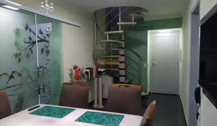 Cobertura Duplex no Bairro Casa Branca em Santo André