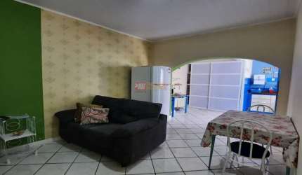 Casa Térrea Residencial e Comercial no Bairro Jardim Ocara em Santo André.