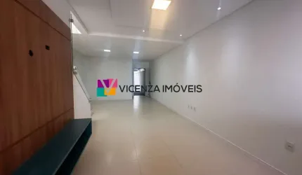 Sobrado geminado com 3 quartos, sendo 1 suíte. bairro Saguaçu, Joinville/SC.