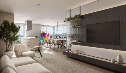 Apartamento á venda com 2 dormitórios sendo 1 suíte, bairro América, Joinville/SC.