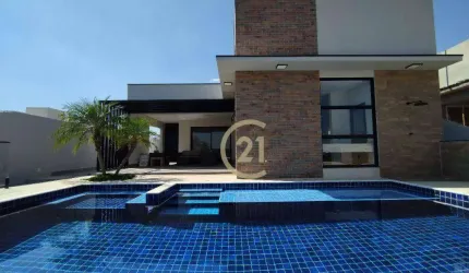 Casa com 3 dormitórios à venda, 400 m² por R$ 2.379.000,00 - Condominio Portal dos Bandeirantes - Salto/SP