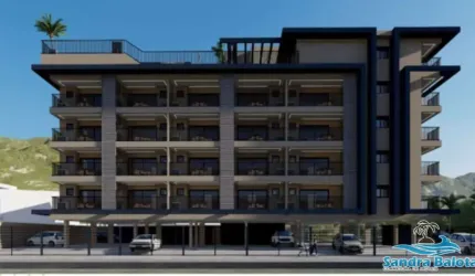 Lofts e apartamentos a 500 metros da Praia do Perequê Açú