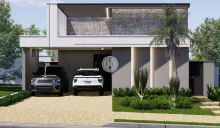 Casa em condomínio fechado com 3 quartos à venda na Avenida Doutor Avenida José Herbert Faleiros, 751, Recreio das Acácias, Ribeirão Preto por R$ 1.360.000