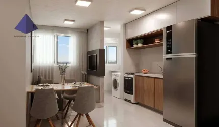 Apartamento com 2 quartos à venda na Rua Cordeiros, Vila Nova Bonsucesso, Guarulhos, 38 m2 por R$ 258.616
