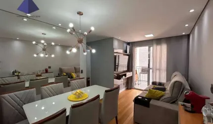 Apartamento com 3 dormitórios à venda, 63 m² por R$ 405.000,00 - Jardim Bela Vista - Guarulhos/SP