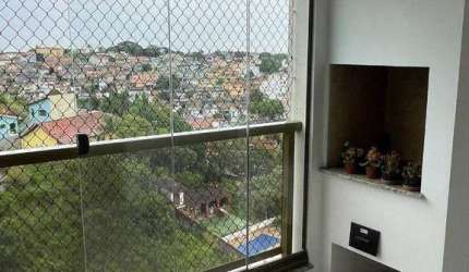 Apartamento com 3 dormitórios para alugar, 100 m² por R$ 5.500,01/mês - Centro - Arujá/SP